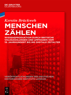 cover image of Menschen zählen